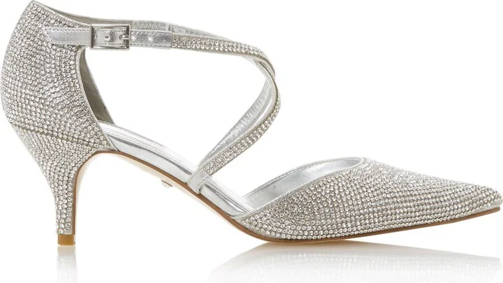 Captivates Rhinestone Pointed Toe Pump - Image 3