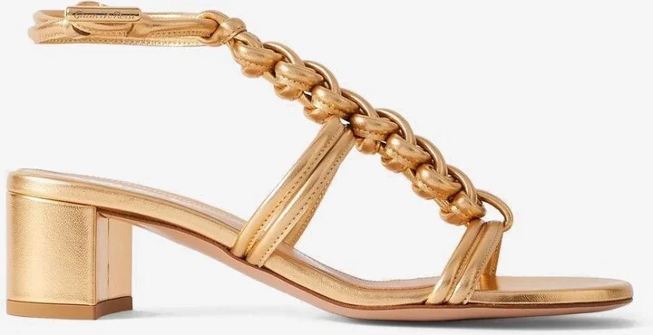 Capua 45 Metallic Leather Sandals