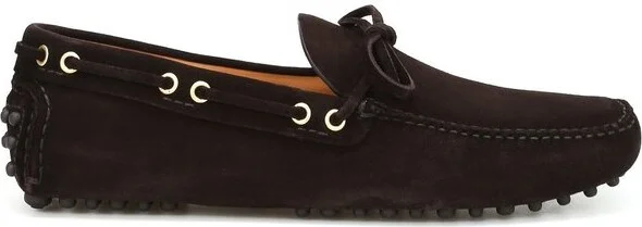 Car Shoe Knot-Tie Detail Loafers