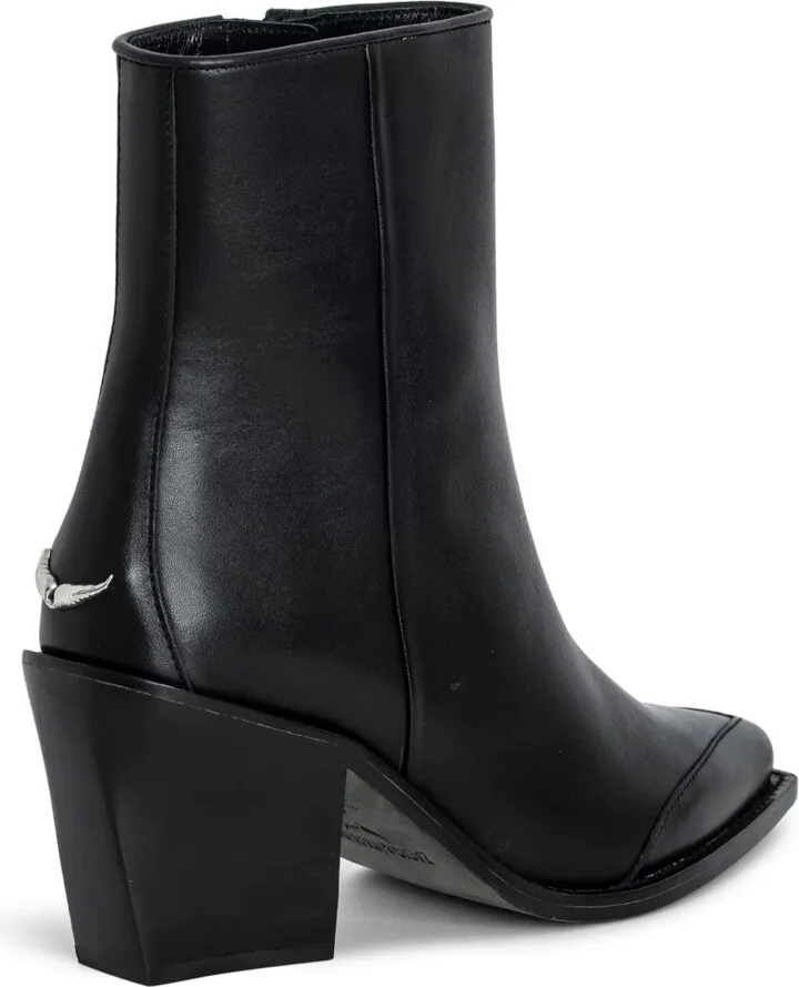 Cara 70mm leather boots - Image 3