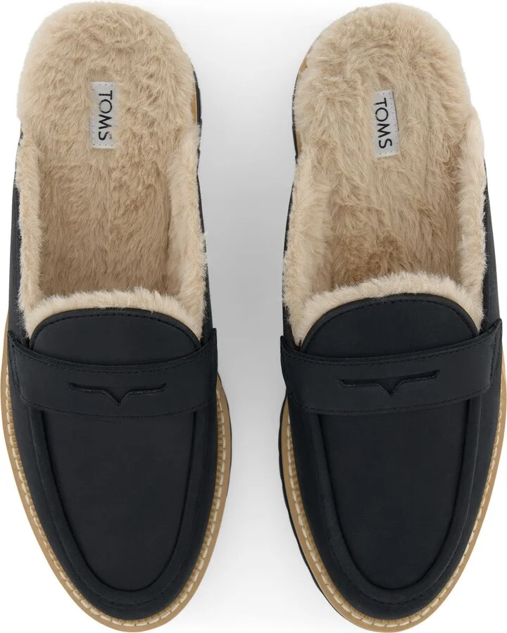 Cara Faux Fur Lined Mule - Image 5