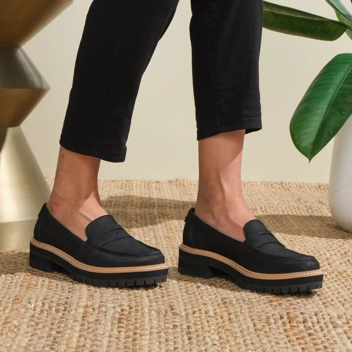 Cara Leather Loafer Flat - Image 3