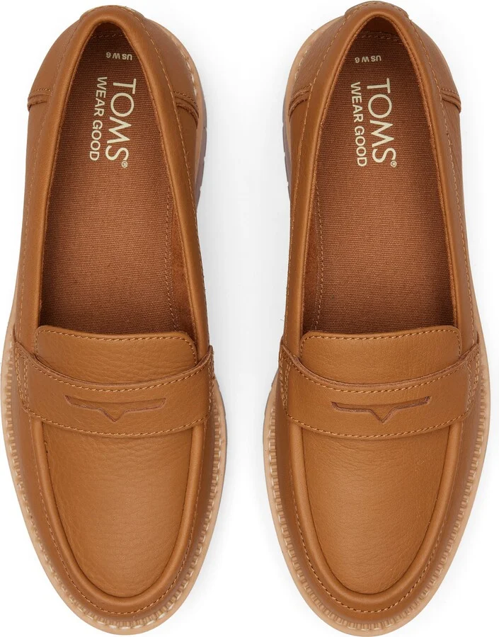 Cara Platform Penny Loafer - Image 4