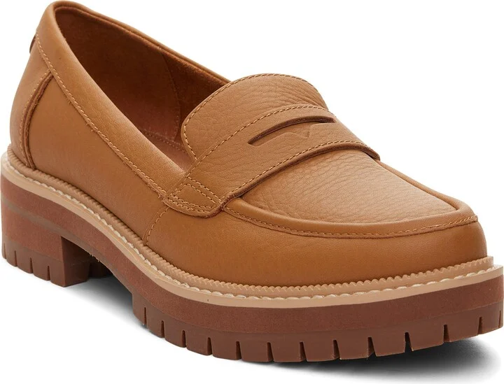 Cara Platform Penny Loafer