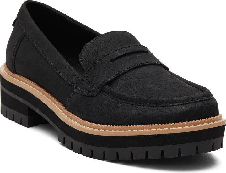 Cara Platform Penny Loafer