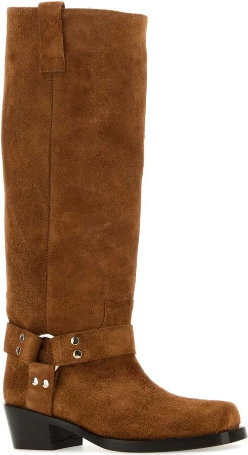Caramel Suede Roxy Boots - Image 2