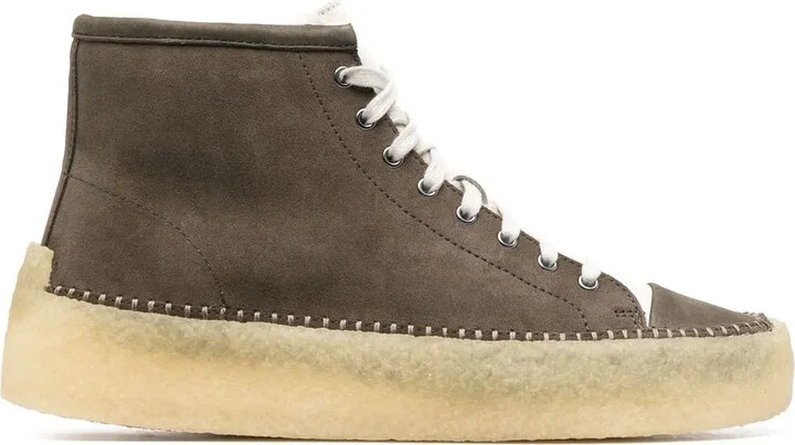 Caravan lace-up ankle boots