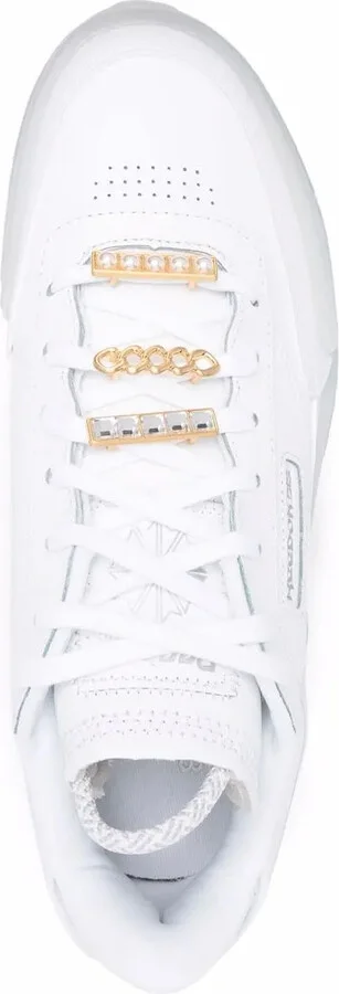 Cardi B Club C low-top leather sneakers - Image 4