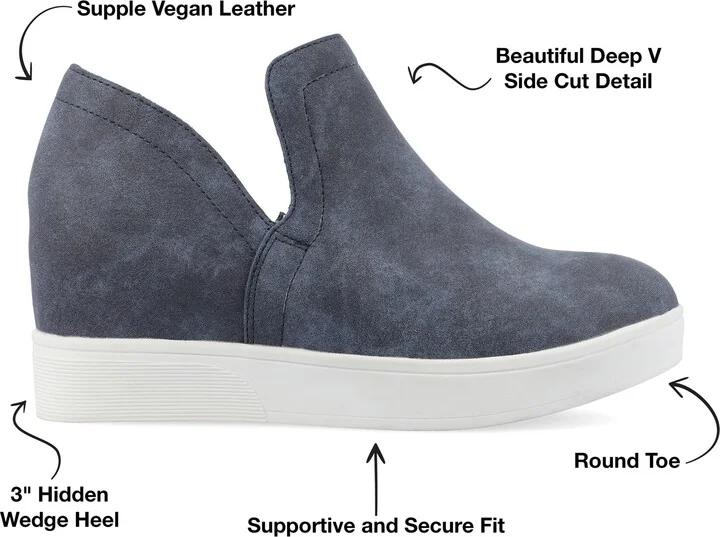 Cardi Wedge Platform Sneaker - Wide Width - Image 9