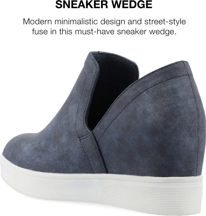 Cardi Wedge Platform Sneaker - Wide Width - Image 10