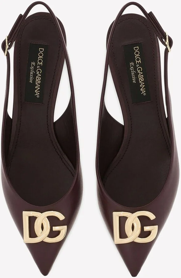 Cardinale 60 Slingback Pumps in Calf Leather - Image 2