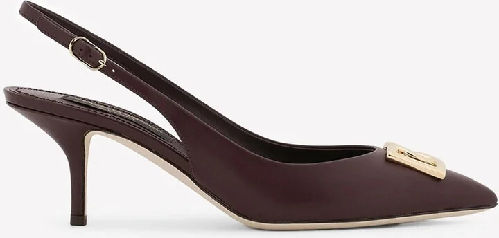 Cardinale 60 Slingback Pumps in Calf Leather