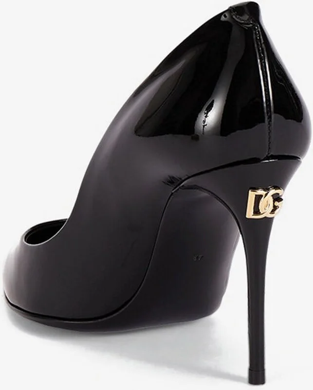 Cardinale 90 Patent Leather Pointed Pumps - Image 2