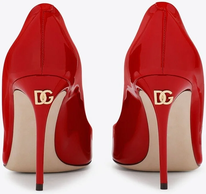 Cardinale 90 Patent Leather Pumps - Image 2