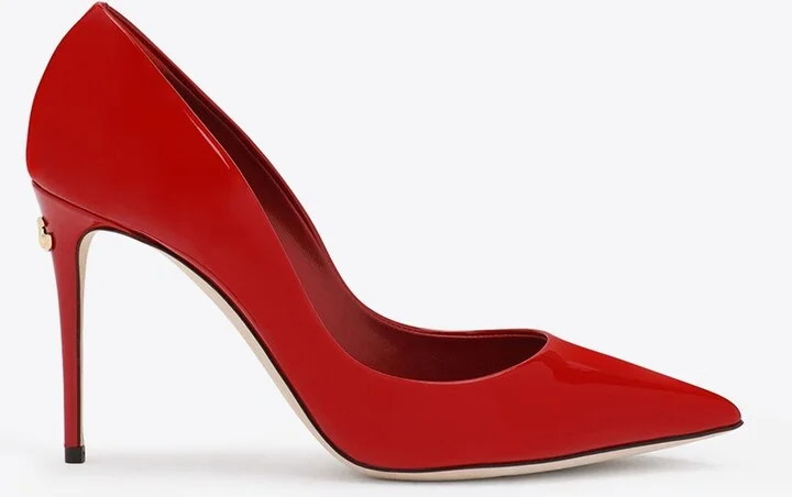 Cardinale 90 Patent Leather Pumps