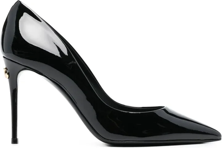 Cardinale 90mm patent leather pumps