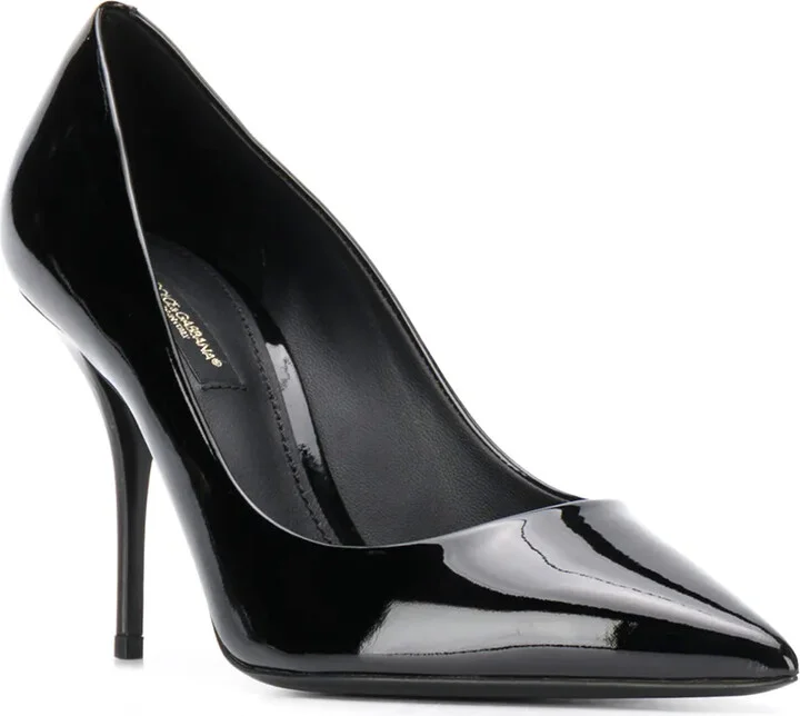 Cardinale polished leather pumps - Image 2