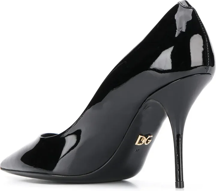 Cardinale polished leather pumps - Image 3