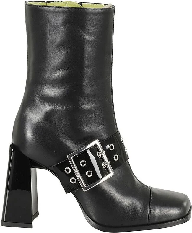 Carel Block Heel Ankle Boots