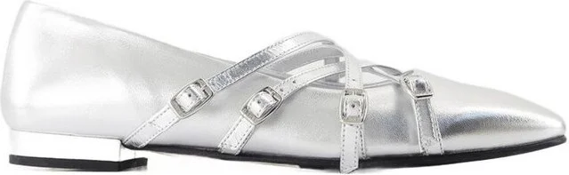 Carel Eloise Buckled Flat Shoes