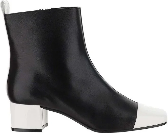 Carel Estime Square-Toe Ankle Boots