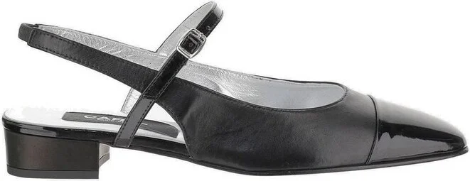 Carel Oceano Buckled Slingback Flat Shoes