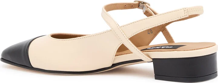 Carel Oceano Leather Slingback Flats - Image 2