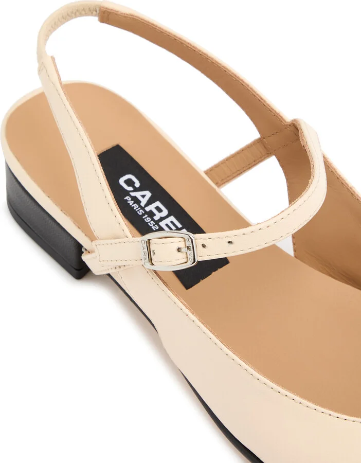 Carel Oceano Leather Slingback Flats - Image 4