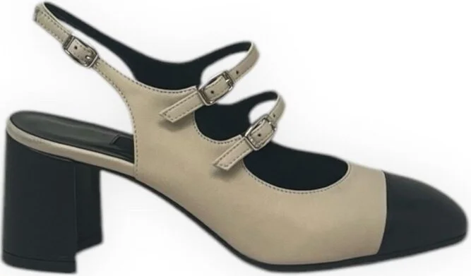 Carel Papaya Slingback Mary Janes Pumps