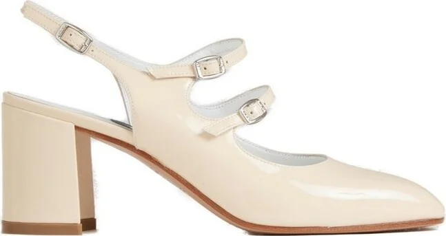 Carel Paris Banana Slingback Mary Janes Pumps