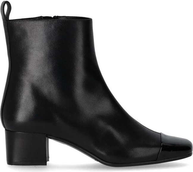 Carel Paris Estime Contrasted-Toe Ankle Boots
