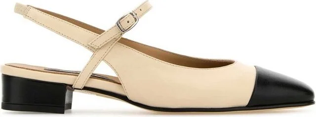 Carel Paris Oceano Two-Toned Ballerina Shoes
