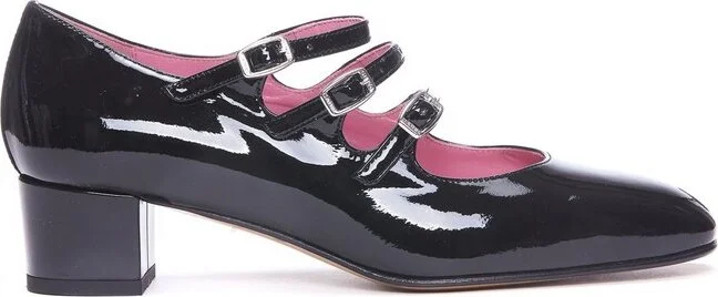 Carel Triple Strap Heel Pumps