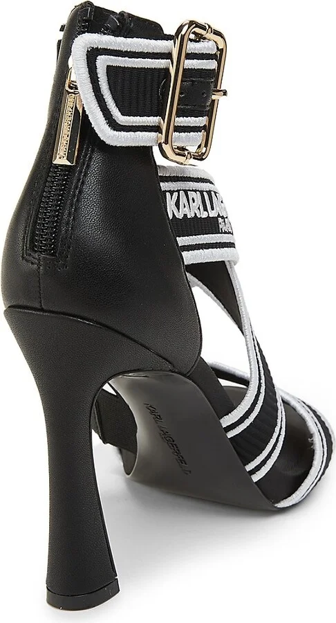 Careliz 101MM Logo Block Heel Sandals - Image 3
