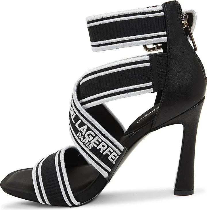 Careliz 101MM Logo Block Heel Sandals - Image 4