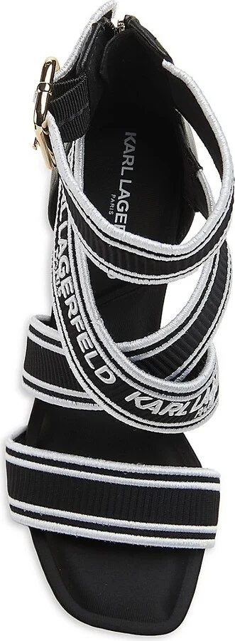 Careliz 101MM Logo Block Heel Sandals - Image 5