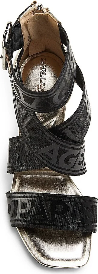 Careliz 101MM Logo Strappy Sandals - Image 5
