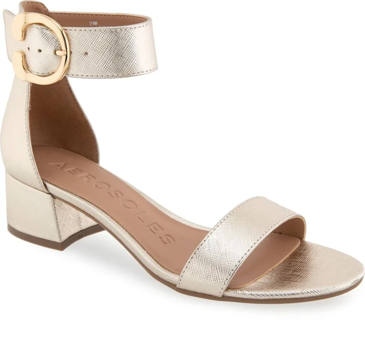 GOLD METALLIC FAUX LEATHER