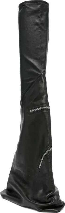 Cargo Fetish Sneaks calf leather knee-high boots - Image 3