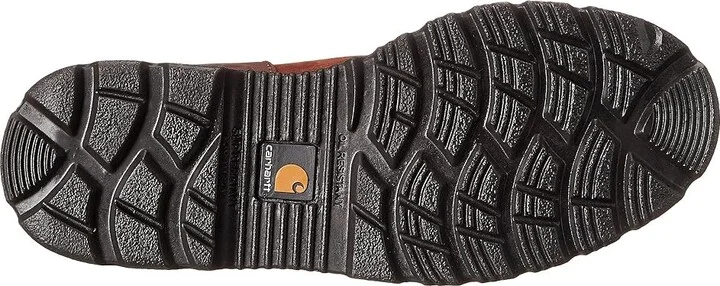 Carhartt 11 Waterproof Non-Safety Toe Wellington Boot Men's Work Pull-on Boots Bison Brown : 8.5 D - Medium, Cordura/Leather/Textile - Image 4
