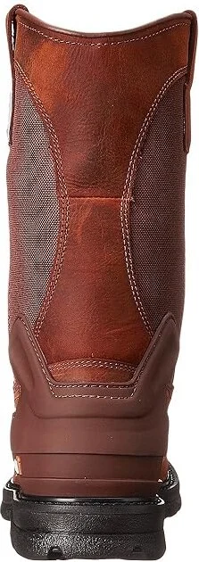 Carhartt 11 Waterproof Non-Safety Toe Wellington Boot Men's Work Pull-on Boots Bison Brown : 8.5 D - Medium, Cordura/Leather/Textile - Image 5
