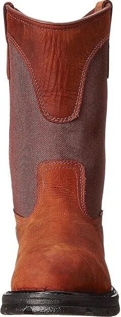 Carhartt 11 Waterproof Non-Safety Toe Wellington Boot Men's Work Pull-on Boots Bison Brown : 8.5 D - Medium, Cordura/Leather/Textile - Image 6
