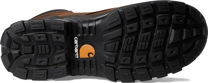 Carhartt 6-Inch Work-Flextm Comp Toe Work Boot Men's Work Boots Brown : 8 D - Medium, Leather - Image 4