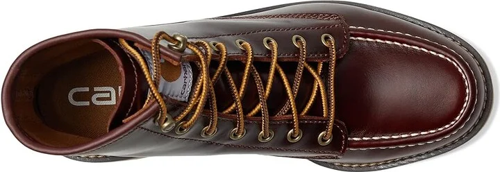 Carhartt 6 Moc Toe Wedge Boot Men's Work Boots Red Brown : 14 D - Medium, Leather - Image 2