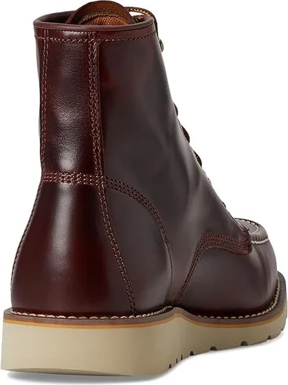 Carhartt 6 Moc Toe Wedge Boot Men's Work Boots Red Brown : 14 D - Medium, Leather - Image 4