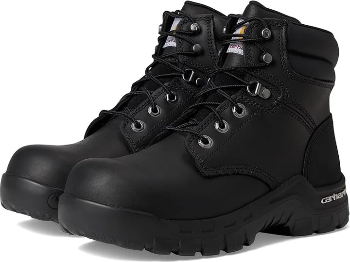 Carhartt 6 Rugged Flex Comp Toe Work Boot Women's Work Boots Black Oil Tanned Leather : 6 B - Medium