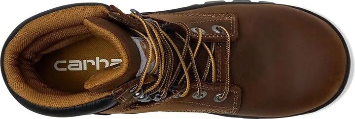 Carhartt 6 Rugged Flex Comp Toe Work Boot Women's Work Boots Brown Oil Tanned Leather : 6 B - Medium - Image 3