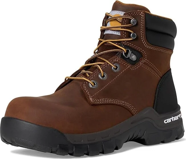 Carhartt 6 Rugged Flex Comp Toe Work Boot Women's Work Boots Brown Oil Tanned Leather : 6 B - Medium - Image 6