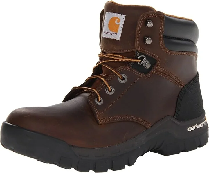 Carhartt 6 Rugged Flex Soft Toe Work Boot Men's Work Boots Brown : 8 D - Medium, Leather - Image 2