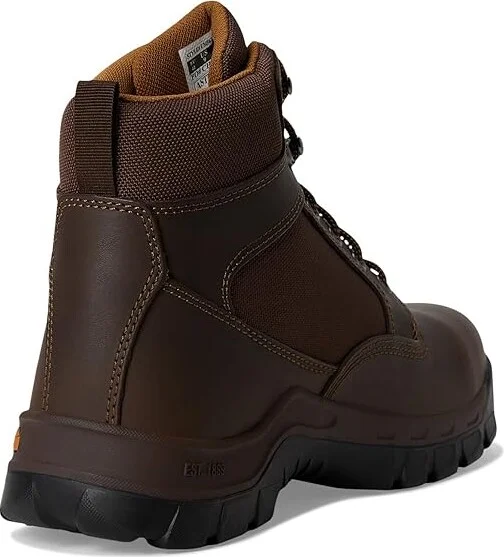 Carhartt 6 Rugged Flex Steel Toe Men's Boots Dark Brown Leather/Synthetic : 8 D - Medium - Image 4